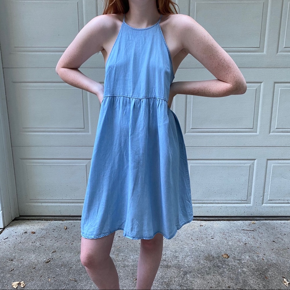 😇🍼 ADORABLE BABY BLUE BABY DOLL DRESS 💍🏙
